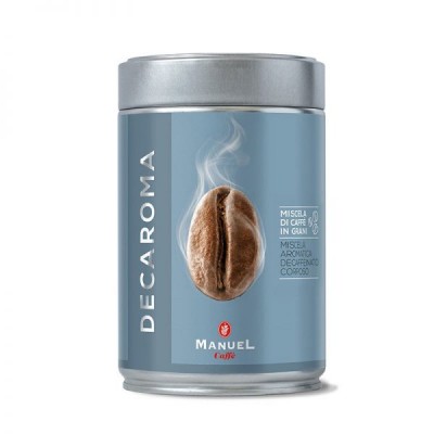 Decaroma Coffee in Beans 250 gr