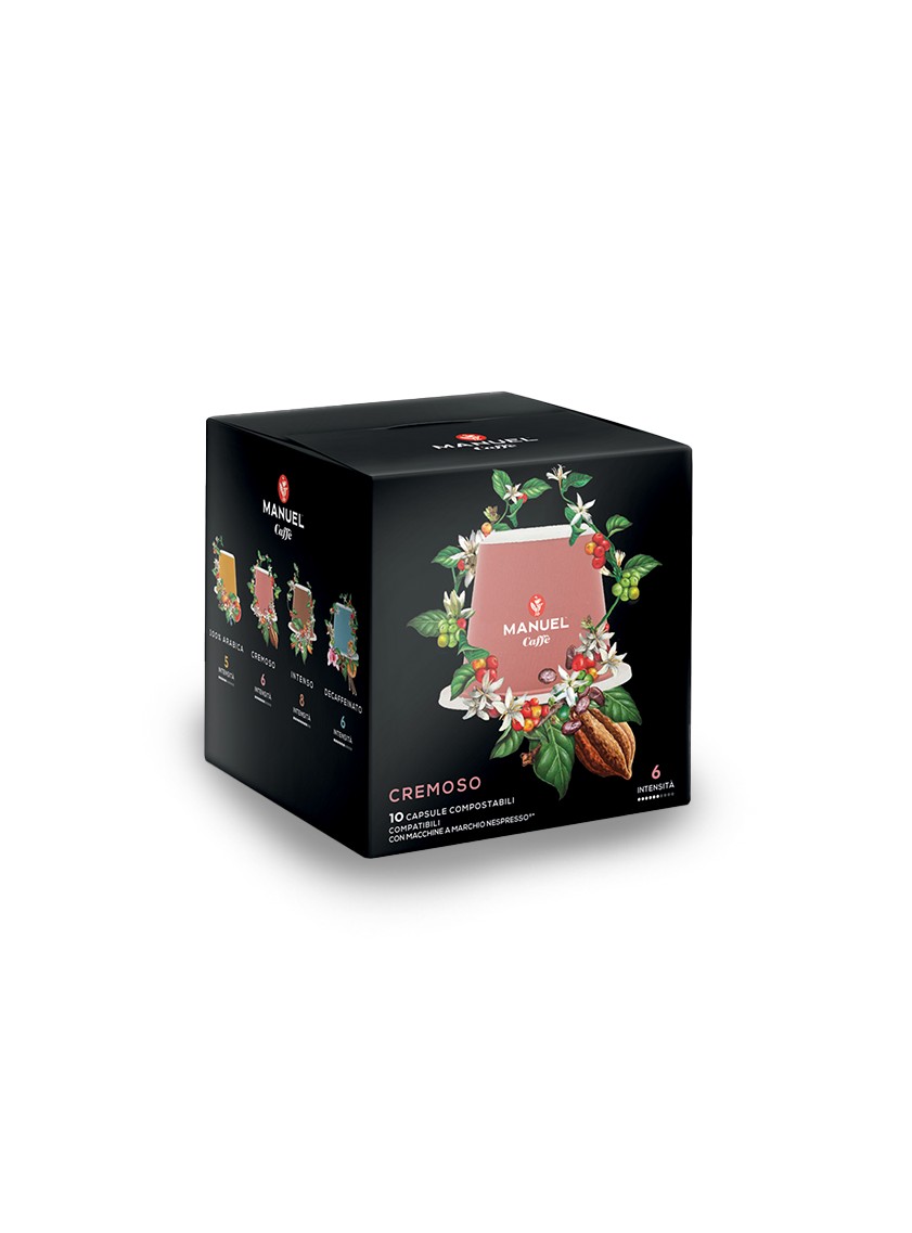Creamy Nespresso® capsules