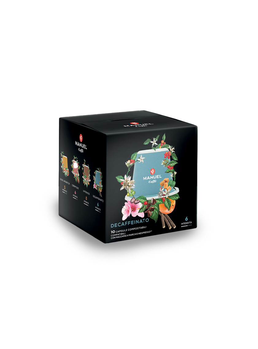 Decaffeinated Nespresso® capsules